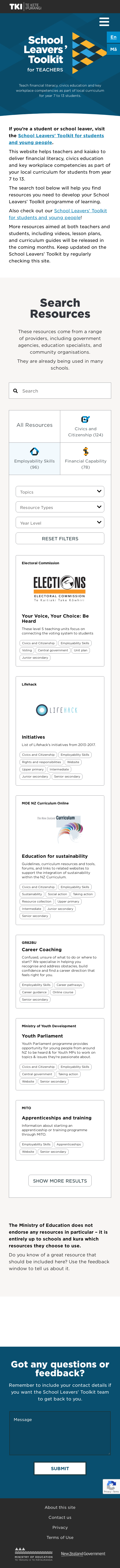 thumbnail for School Leavers Toolkit